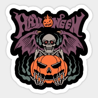 Halloween skeleton Sticker